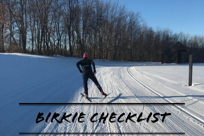 Birkie Checklist
