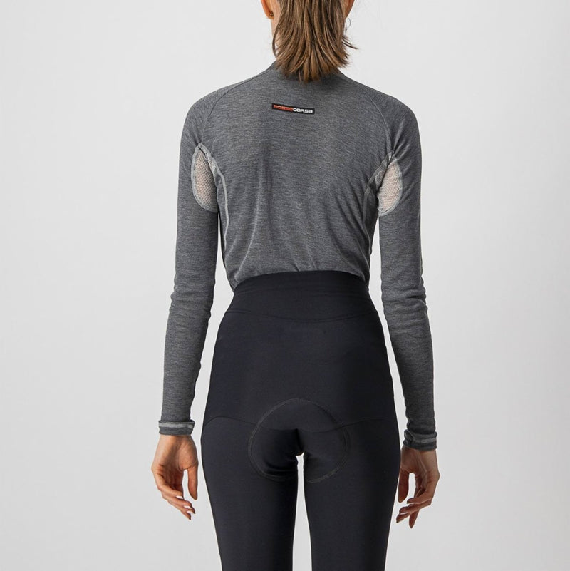 Load image into Gallery viewer, Castelli Women's Flanders 2 Warm LS Gry