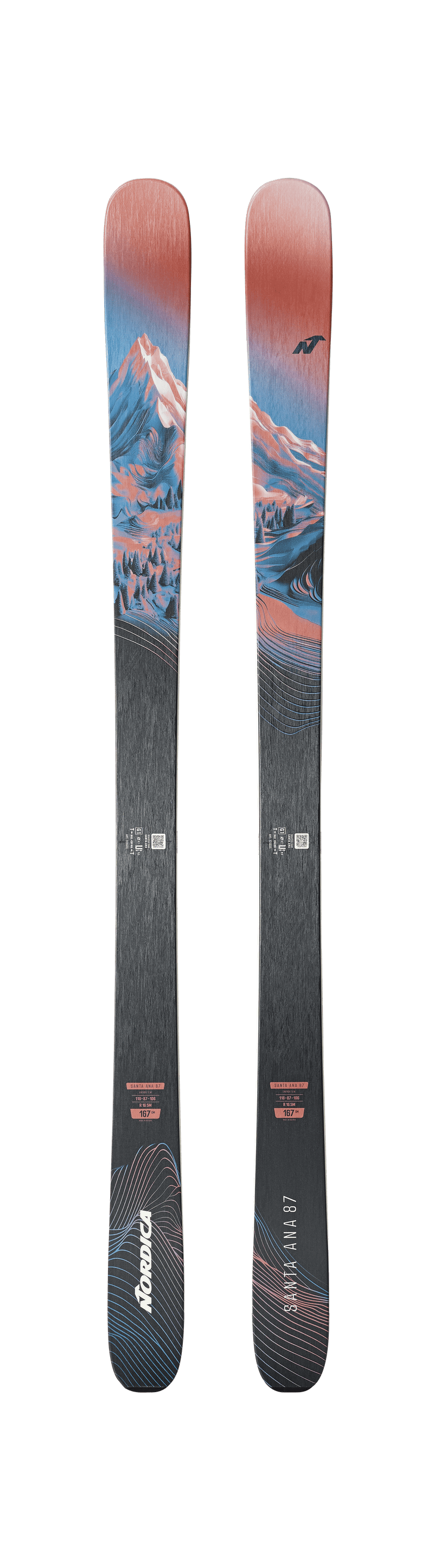 Load image into Gallery viewer, Nordica Women's Santa Ana 87 Ski 2026