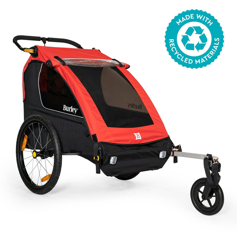 Load image into Gallery viewer, Burley Honey Bee™ Child Trailer Red
