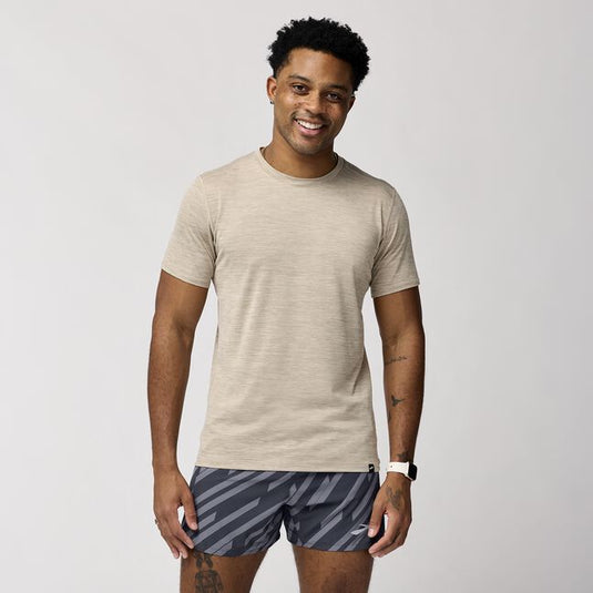 Brooks Men's Luxe Short Sleeve Top