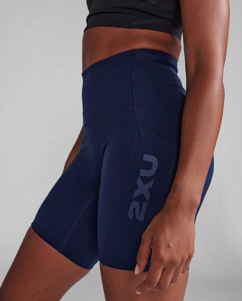 Load image into Gallery viewer, 2XU Women&#39;s Form Stash Hi-Rise Bike Short - Gear West
