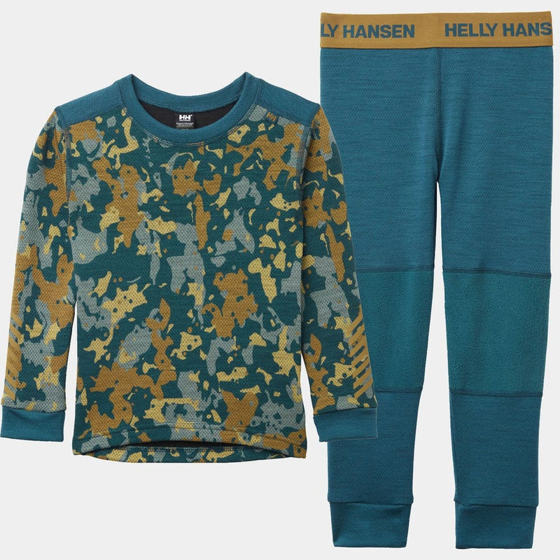 Load image into Gallery viewer, Helly Hansen Kids' K Graphic Lifa Merino Set