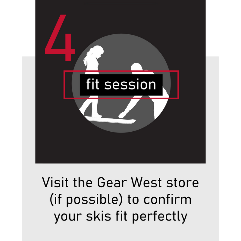 Load image into Gallery viewer, visit the gear west store to confirm ski fit