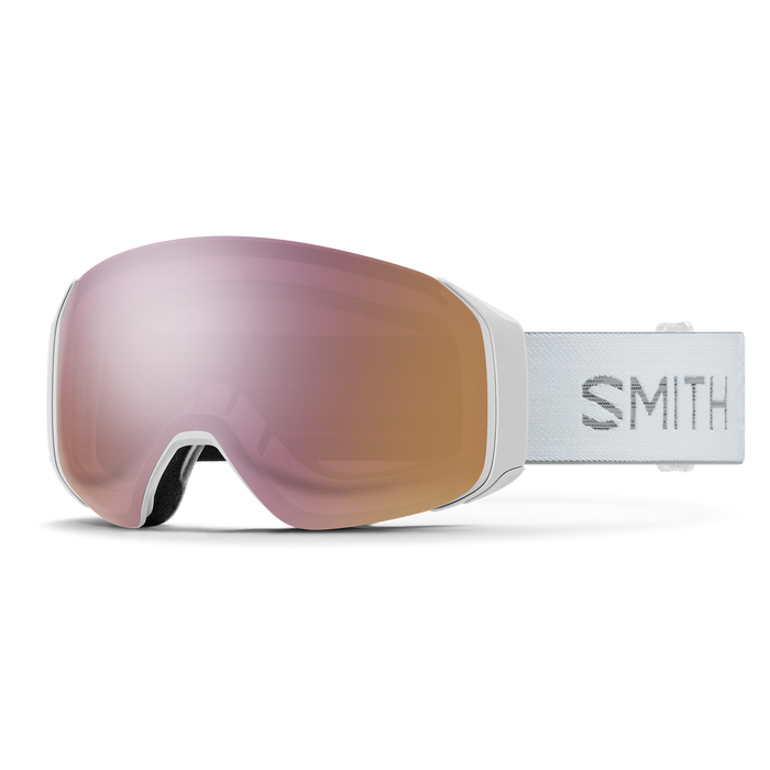 Load image into Gallery viewer, 4D MAG S Goggle White Vapor w/ChromaPop Everyday Rose Gold Mirror Lens
