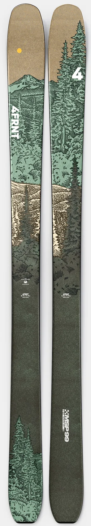 4FRNT MSP 99 Ski 2026 – Gear West 4FRNT MSP 99 Ski 2026 – Gear West