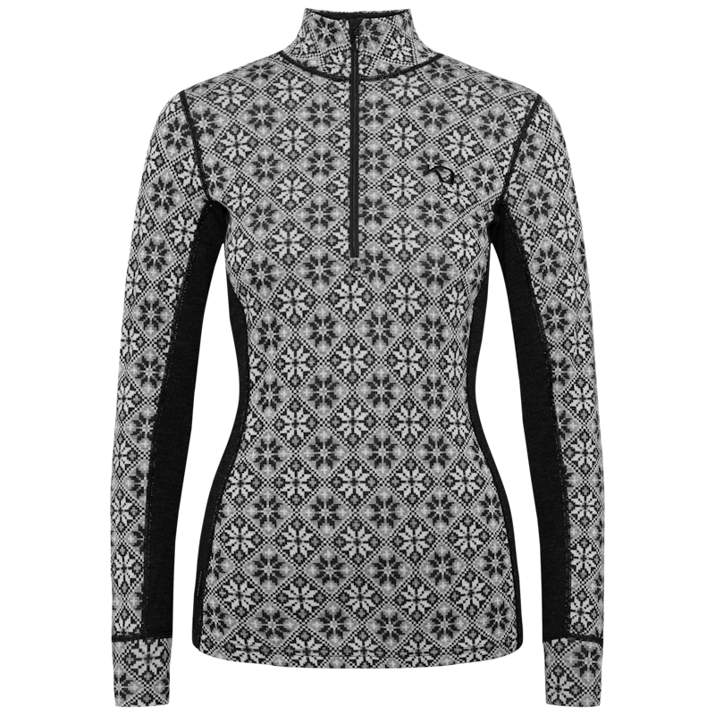Load image into Gallery viewer, Kari Traa Women's Rose Half Zip Wool Baselayer