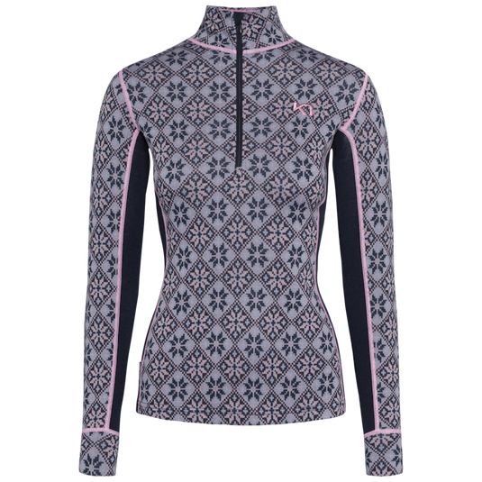 Kari Traa Women's Rose Half Zip Wool Baselayer