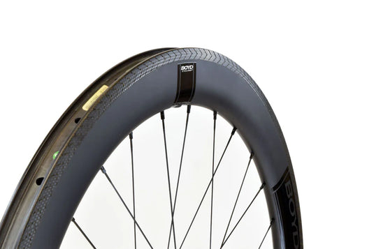 Boyd Carbon Clincher Front Wheel ABEC 5 60mm
