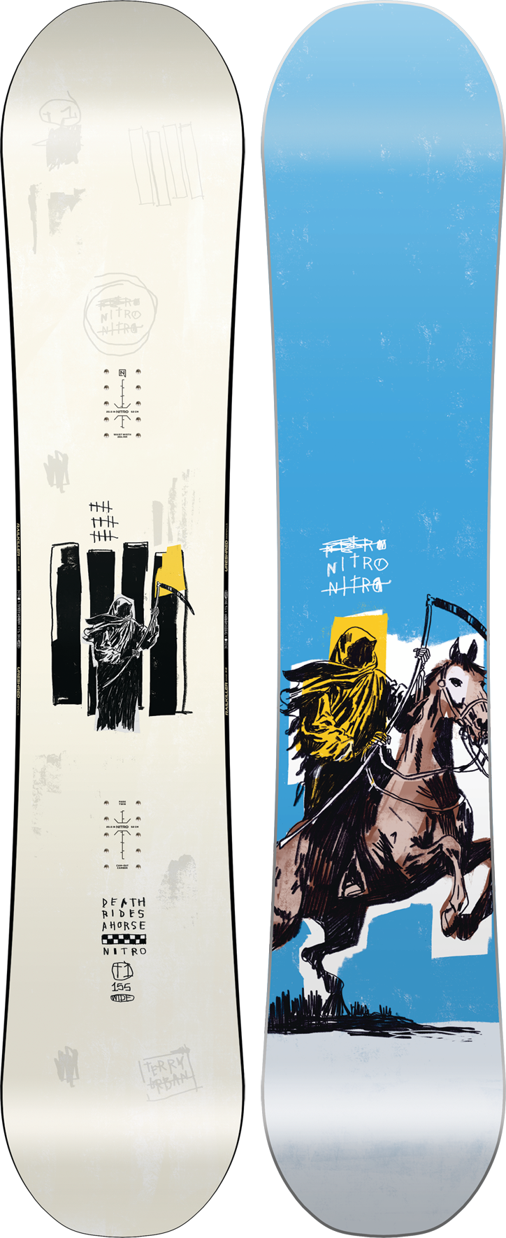 Load image into Gallery viewer, Nitro T1 Mid-Wide Snowboard 2026