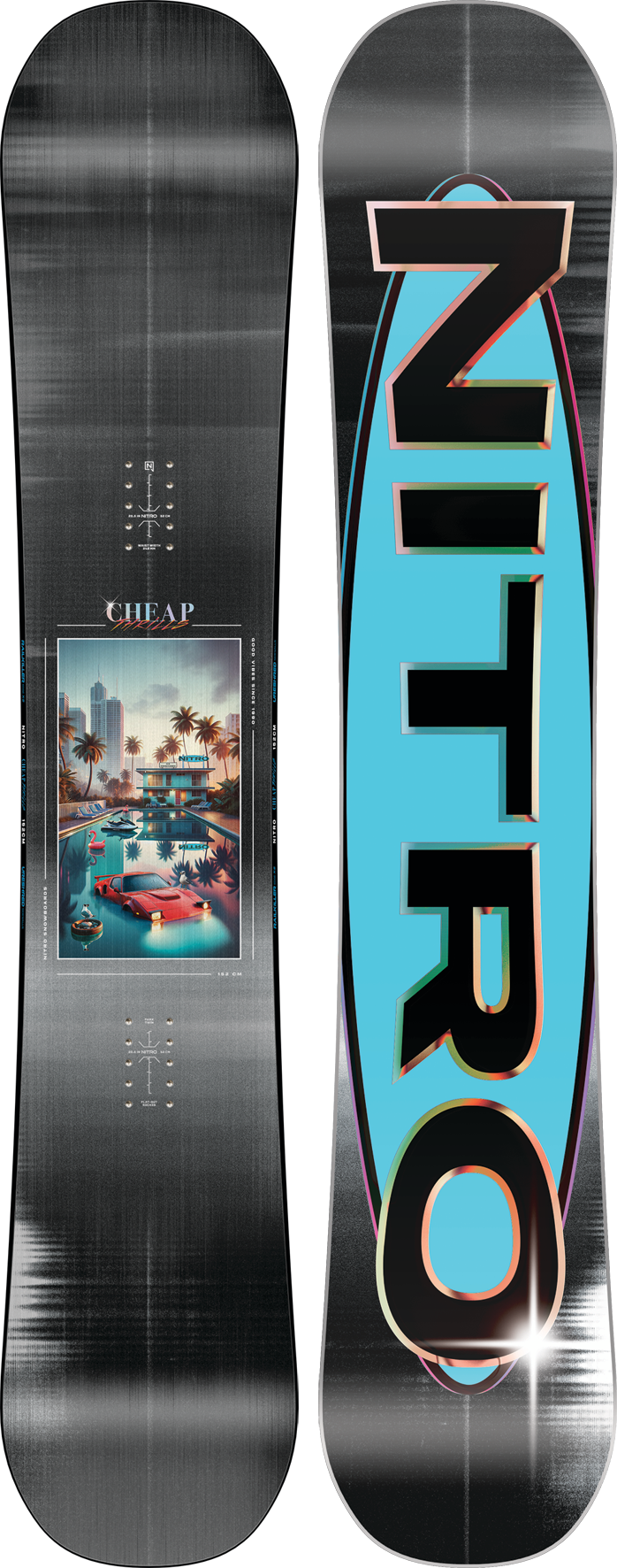 Nitro Cheap Thrills Snowboard 2026 – Gear West