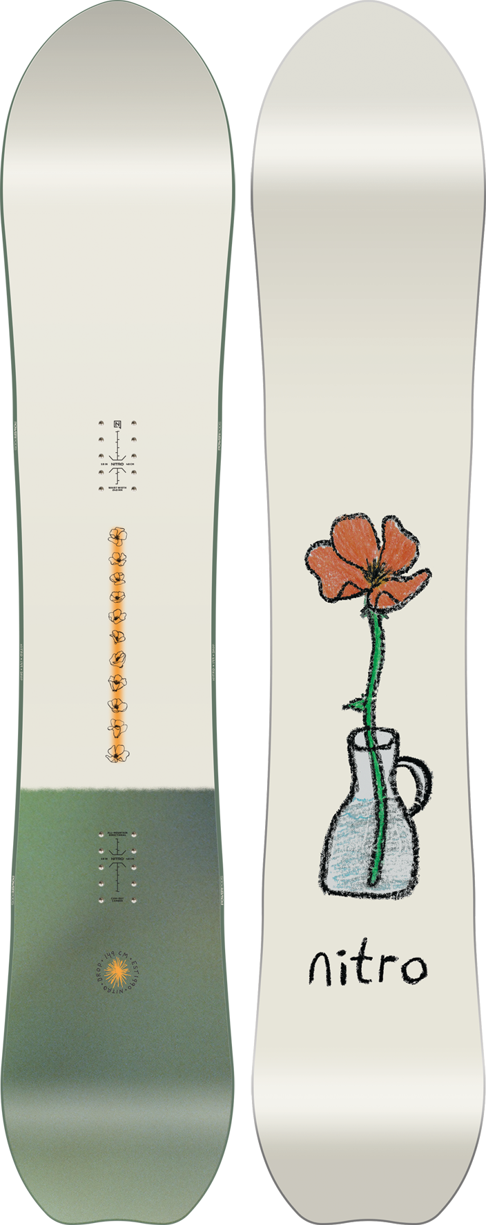 Load image into Gallery viewer, Nitro Women's Drop Snowboard 2026