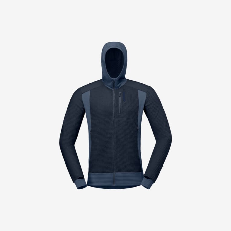 Load image into Gallery viewer, Norr&oslashna Men's Falketind Alpha120 Zip Hood
