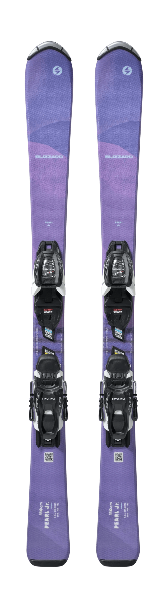 Load image into Gallery viewer, Blizzard Pearl Jr. Kids Ski with Marker 4.5 Binding 2025