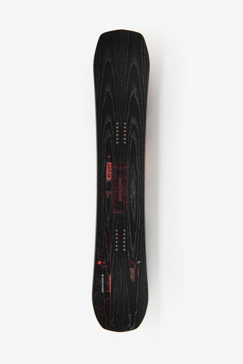 Load image into Gallery viewer, Capita Black Snowboard of Death Snowboard 2025