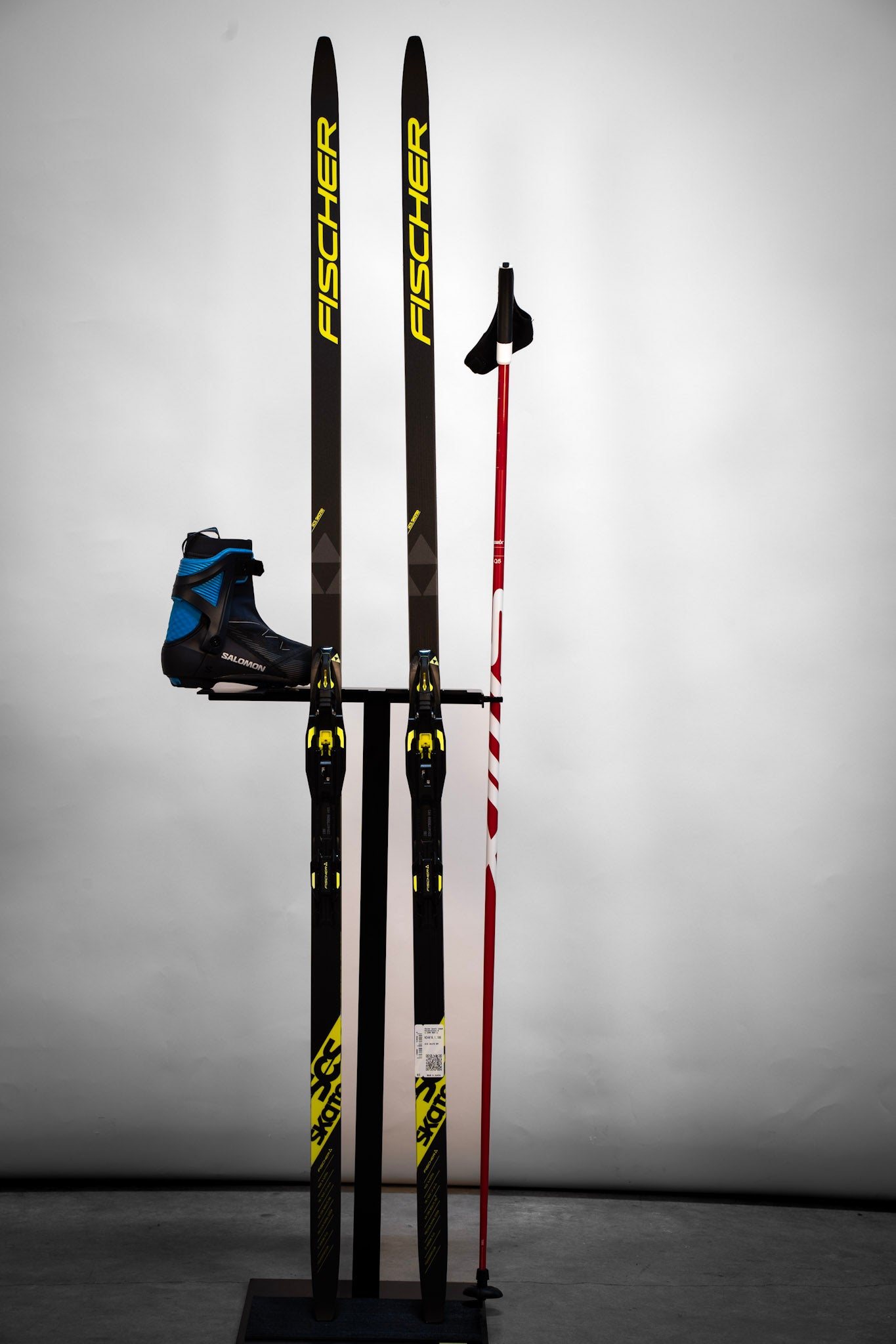 salomon fischer skis Fischer Intermediate Skate Ski Package