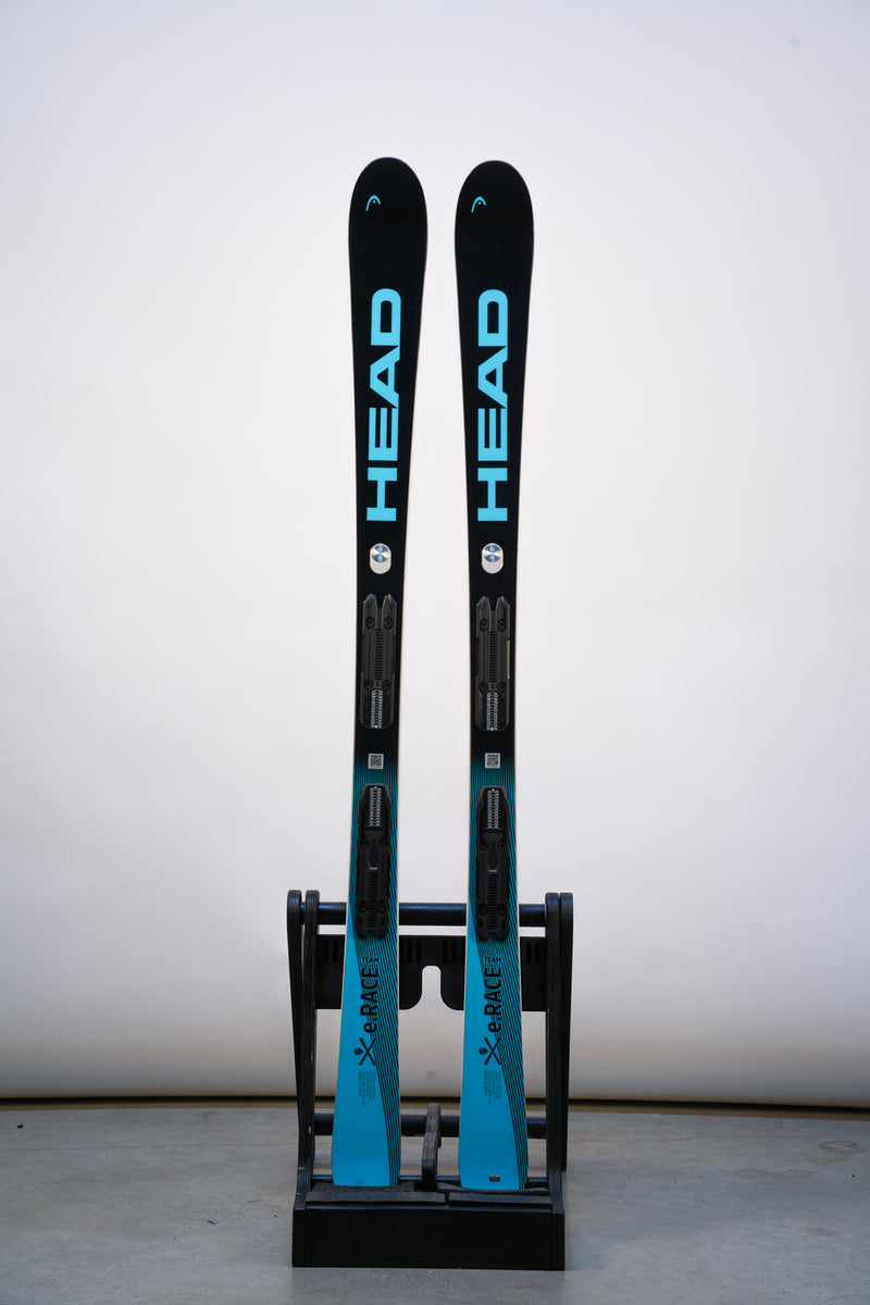 Load image into Gallery viewer, Head WC Jr. e-race Team Ski w/ JRS 7.5 Binding 2025