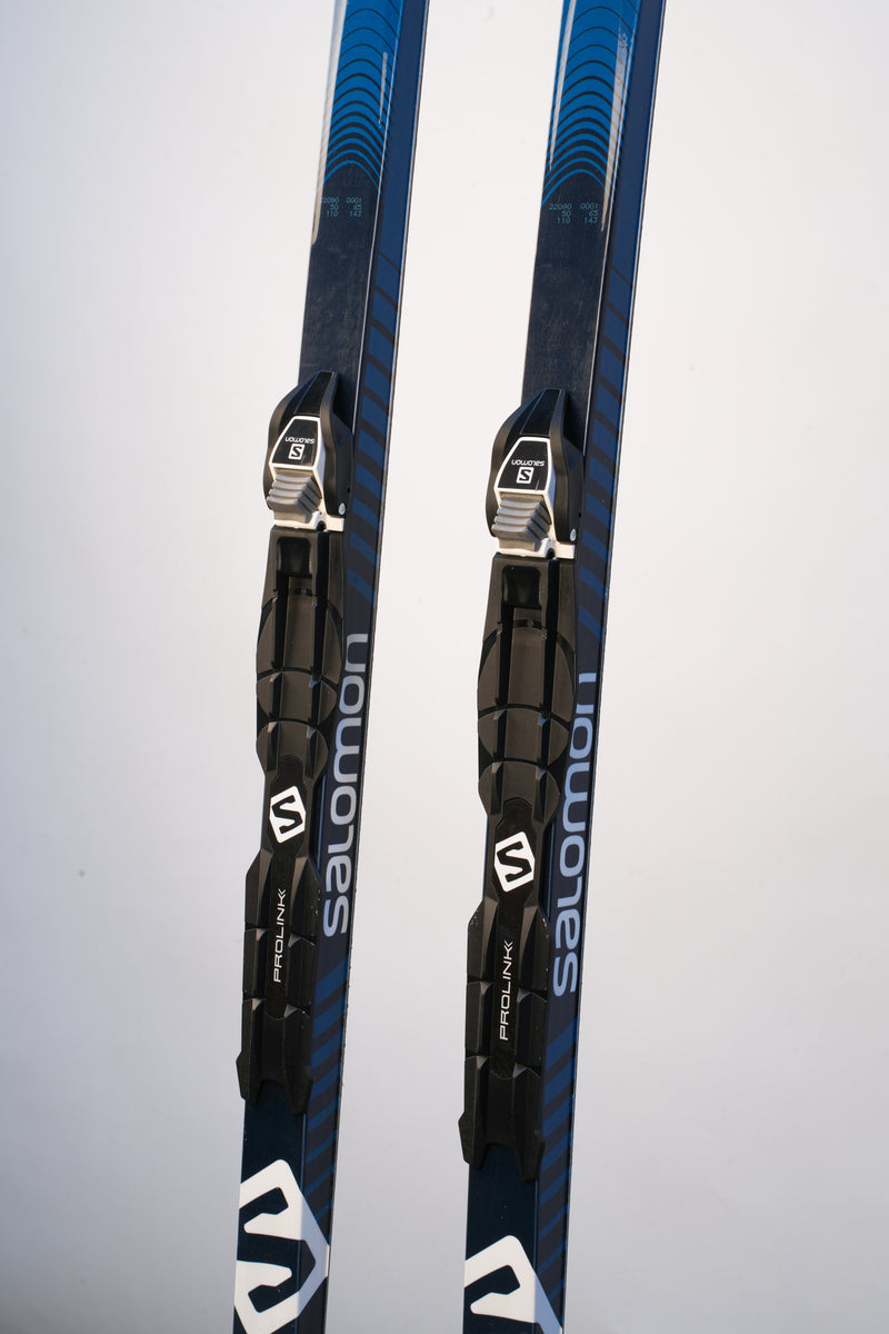 Load image into Gallery viewer, Salomon Escape 5 Grip Waxless Classic Ski + Prolink Access Binding