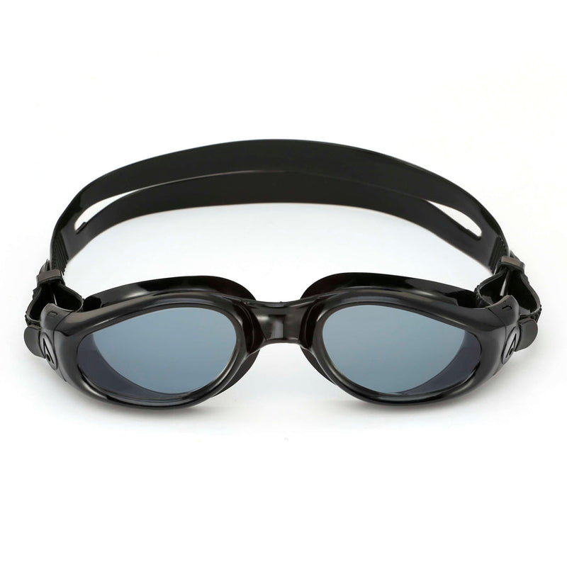 Load image into Gallery viewer, Aquasphere Kaiman Black/Smoke Lens Goggles