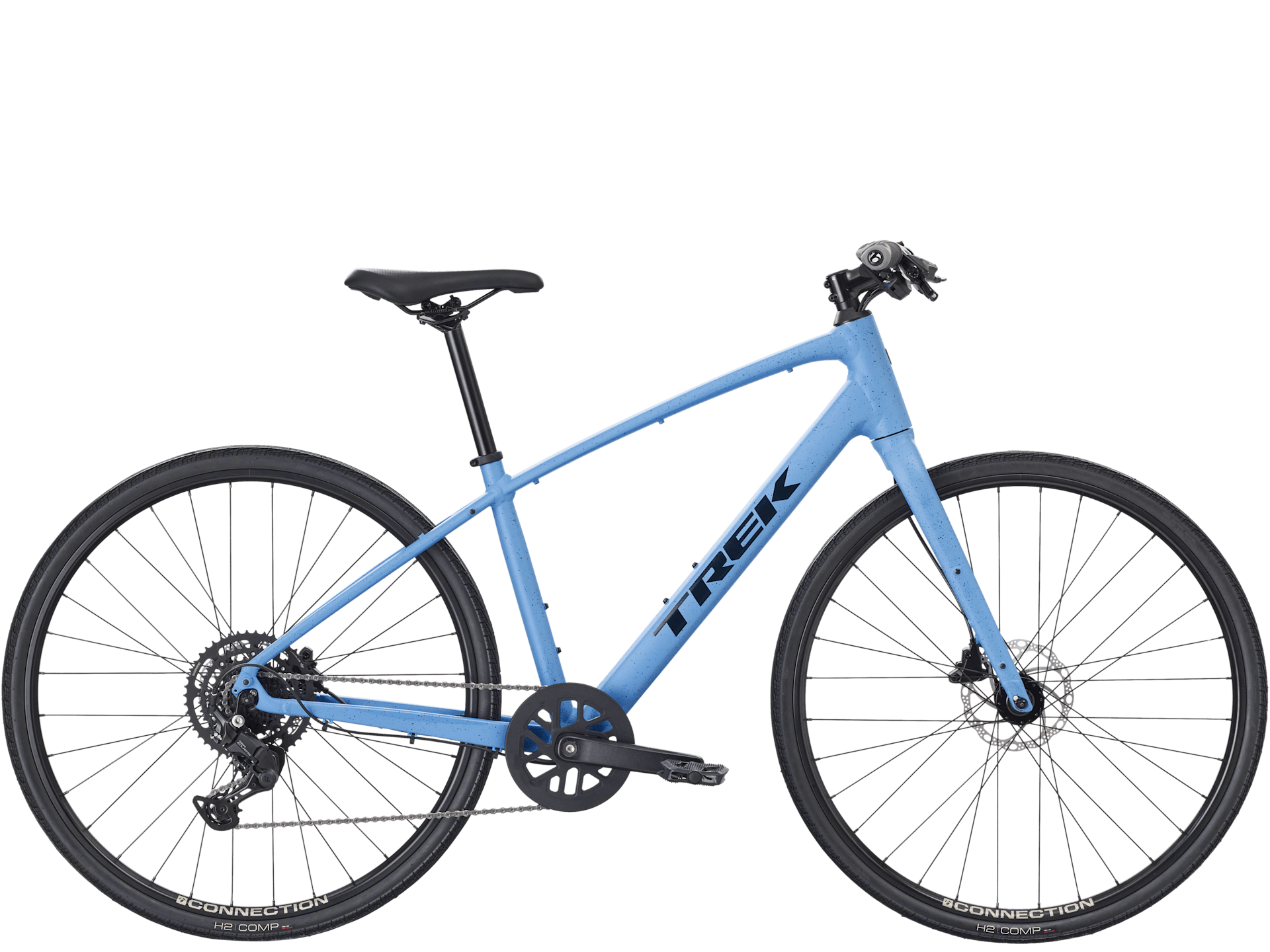 trek bicycle dual sport 2 FX 2 Stepover Gen 4, Fjord Blue / Medium