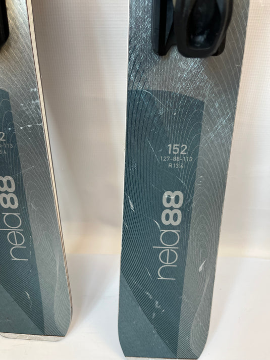 Demo Stockli Women's Nela 88 152cm w/ Marker Squire 11 TCX Demo Binding