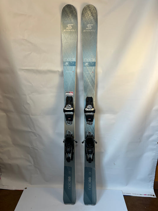 Demo Stockli Women's Nela 88 160cm w/ Marker Squire 11 TCX Demo Binding