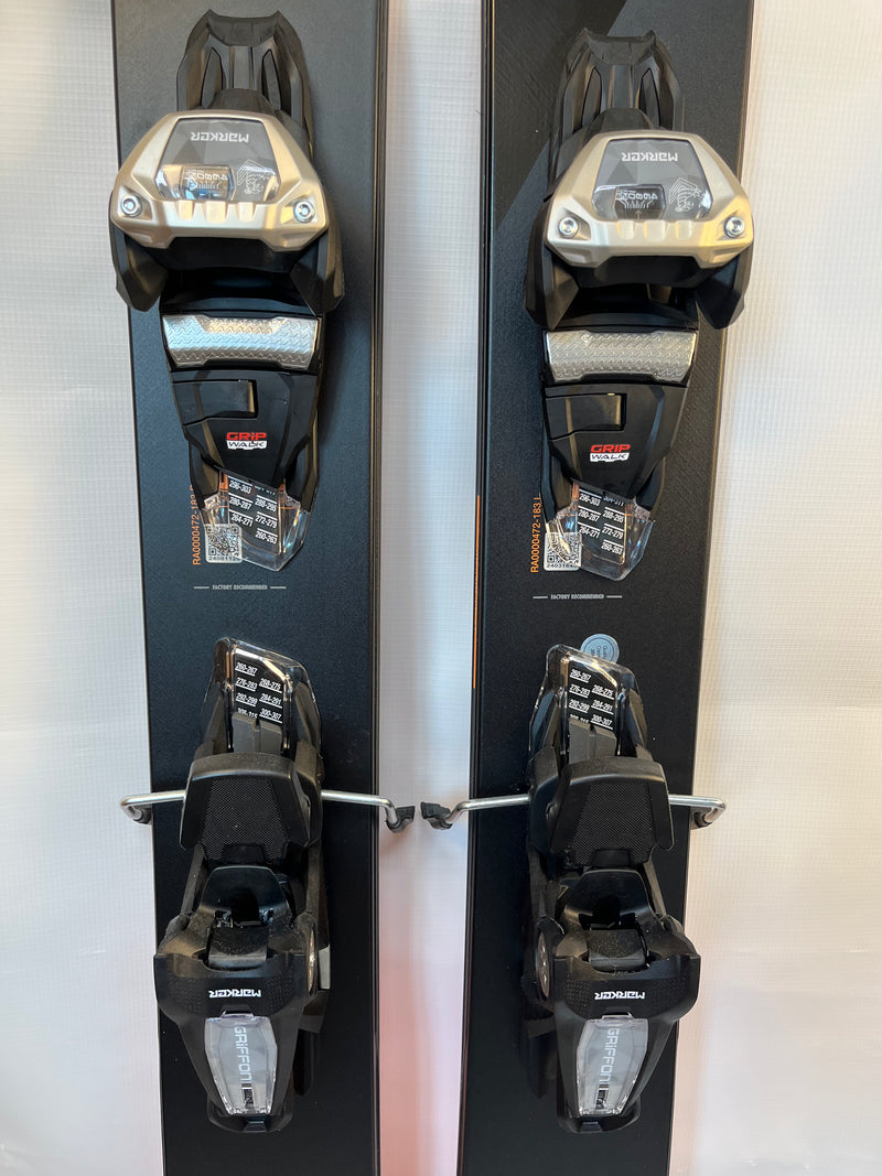 Load image into Gallery viewer, Demo Armada White Walker 121 183cm Ski w/ Marker Griffon 13 Demo