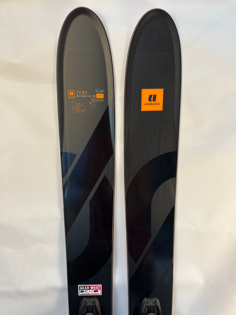 Load image into Gallery viewer, Demo Armada White Walker 121 183cm Ski w/ Marker Griffon 13 Demo