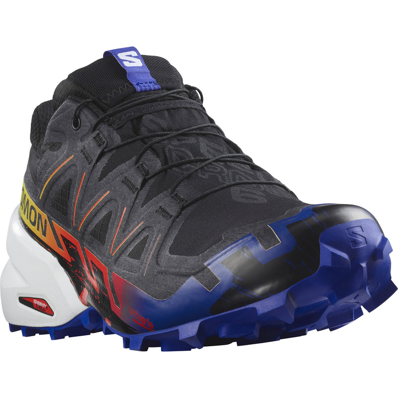 Load image into Gallery viewer, Salomon Men's Speedcross 6 GTX Blk/Surf/Yel