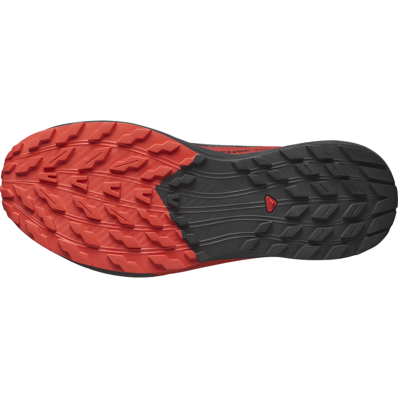 Load image into Gallery viewer, Salomon Sense Ride 5 Blk/Fiery Red