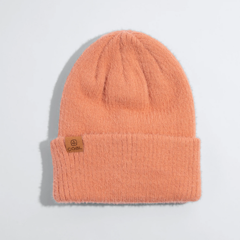 Load image into Gallery viewer, Coal Pearl Fuzzy Knit Beanie