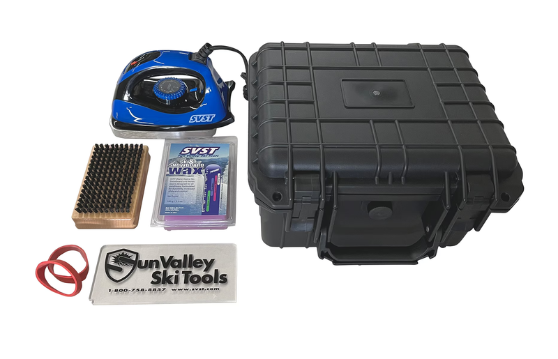 Load image into Gallery viewer, SVST Wax Ski & Snowboard tuning Kit w/Hard Case