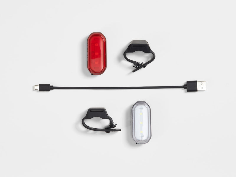 Load image into Gallery viewer, Trek Light Ion 50 R /Flare R Metro Black Set