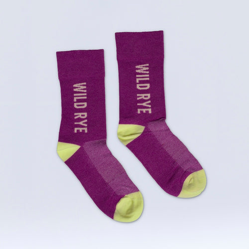 Wild Rye Women's 6" Crew Bike Socks