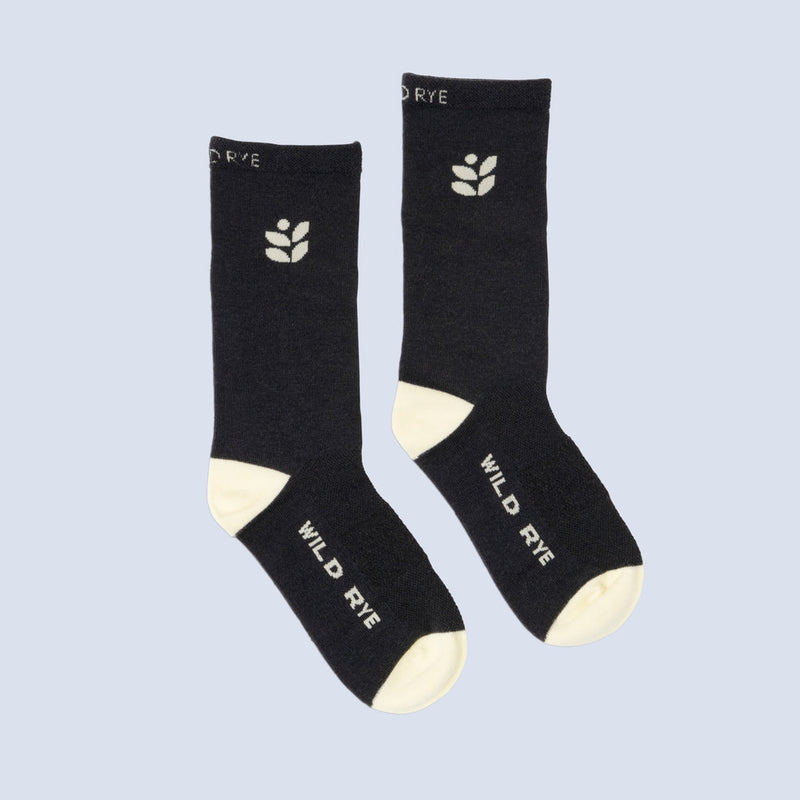 Load image into Gallery viewer, Wild Rye Women's 6" Crew Bike Socks