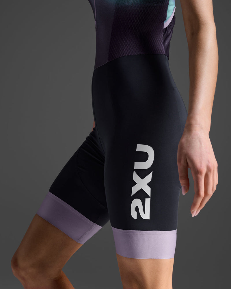 Load image into Gallery viewer, 2XU Women's Aero Hex Sleeved Trisuit
