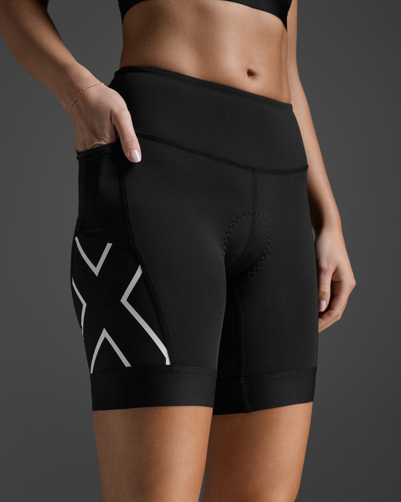 Load image into Gallery viewer, 2XU Women's Core Tri 6" Short