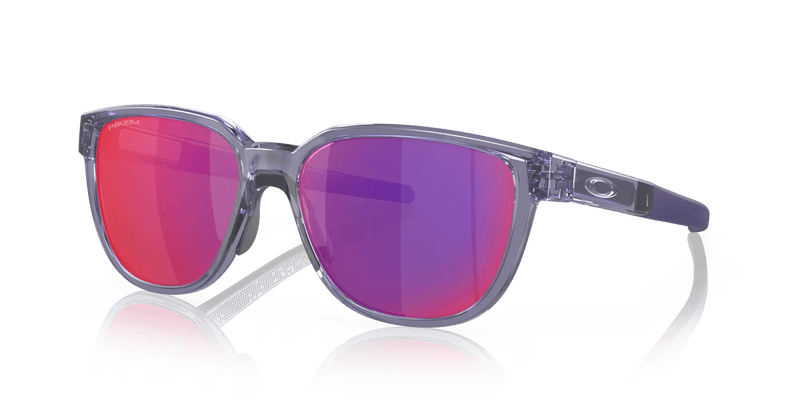 Load image into Gallery viewer, Oakley Actuator Transparent Lilac Sunglasses w/ Violet Prism Road Lens