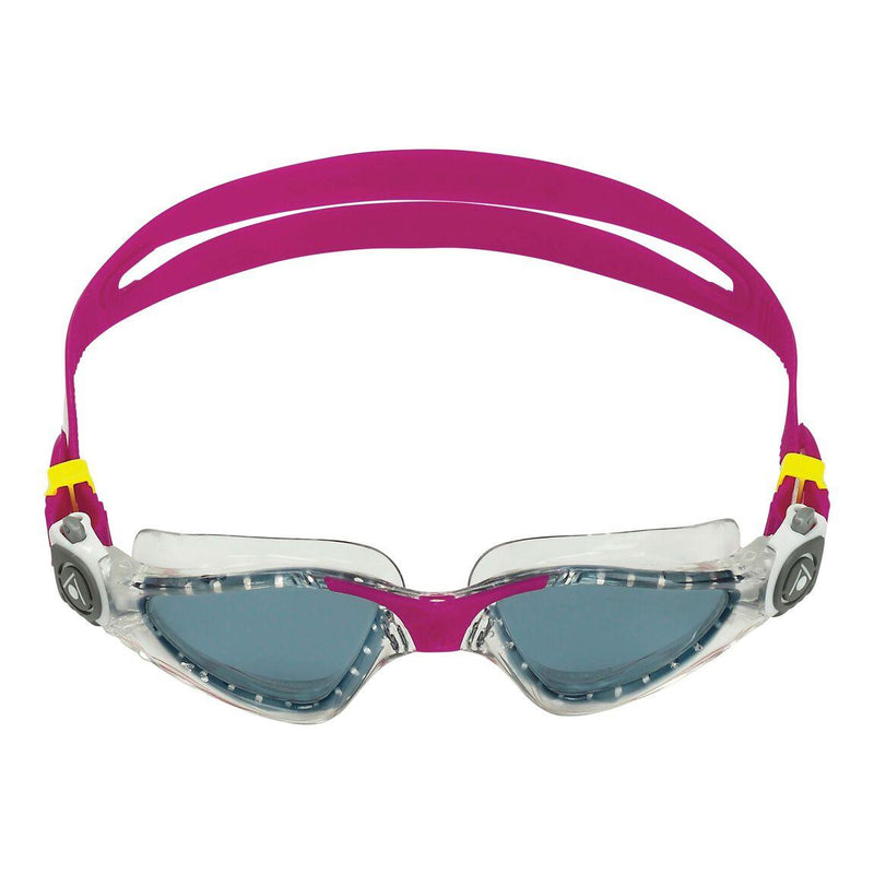 Load image into Gallery viewer, Aqua Sphere Kayenne Compact Clear Raspberry/Smoke Lens - Gear West

