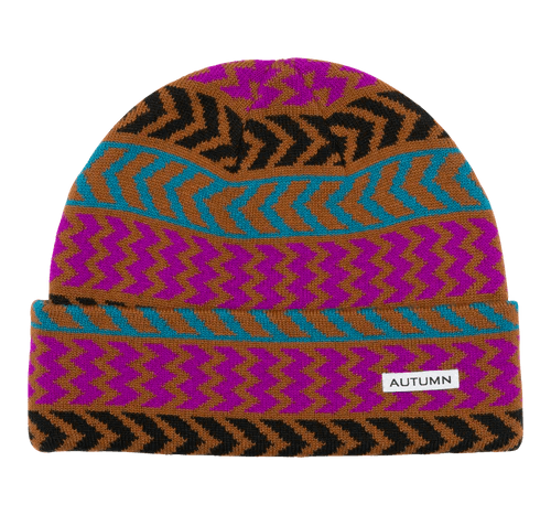 Autumn Chevron Beanie - Gear West