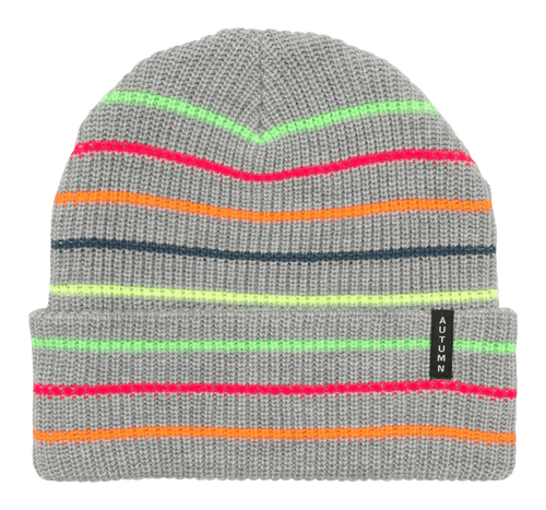 Load image into Gallery viewer, Autumn Multi-Stripe Beanie - Gear West