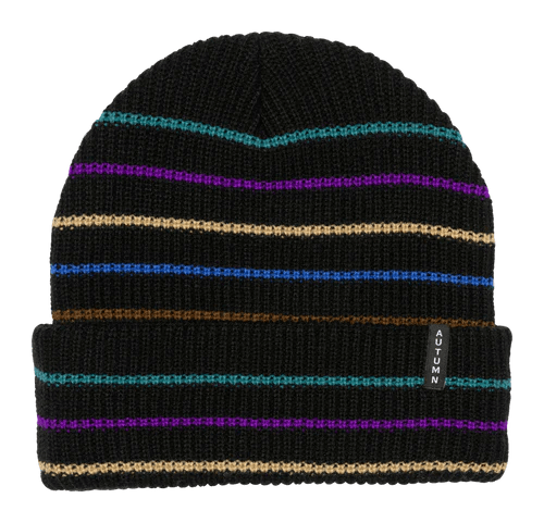 Load image into Gallery viewer, Autumn Multi-Stripe Beanie - Gear West