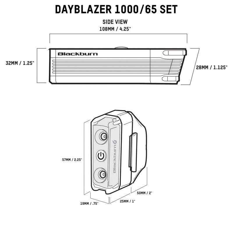 Load image into Gallery viewer, Balckburn Dayblazer 1000FT & 65RR Light Combo - Gear West
