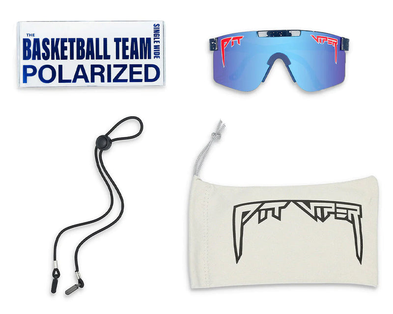 Load image into Gallery viewer, Pit Viper The Single Wides the Basketball Team Polarized Sunglasses
