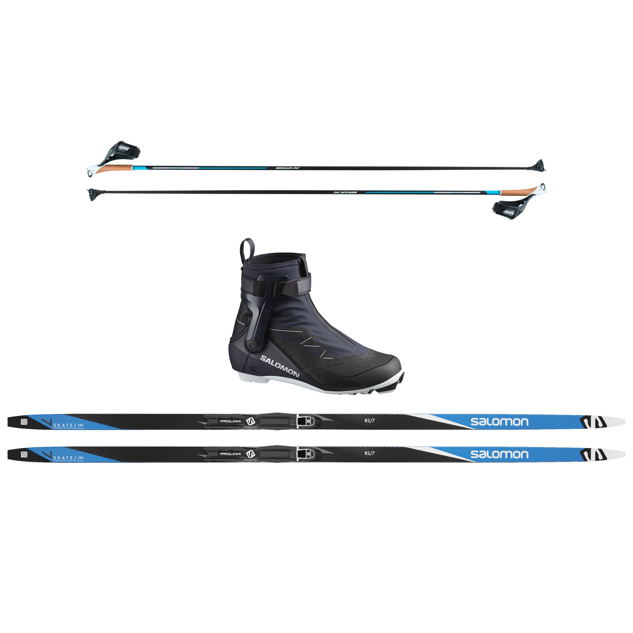 gamme salomon ski Salomon Beginner Skate Ski Package – Gear West