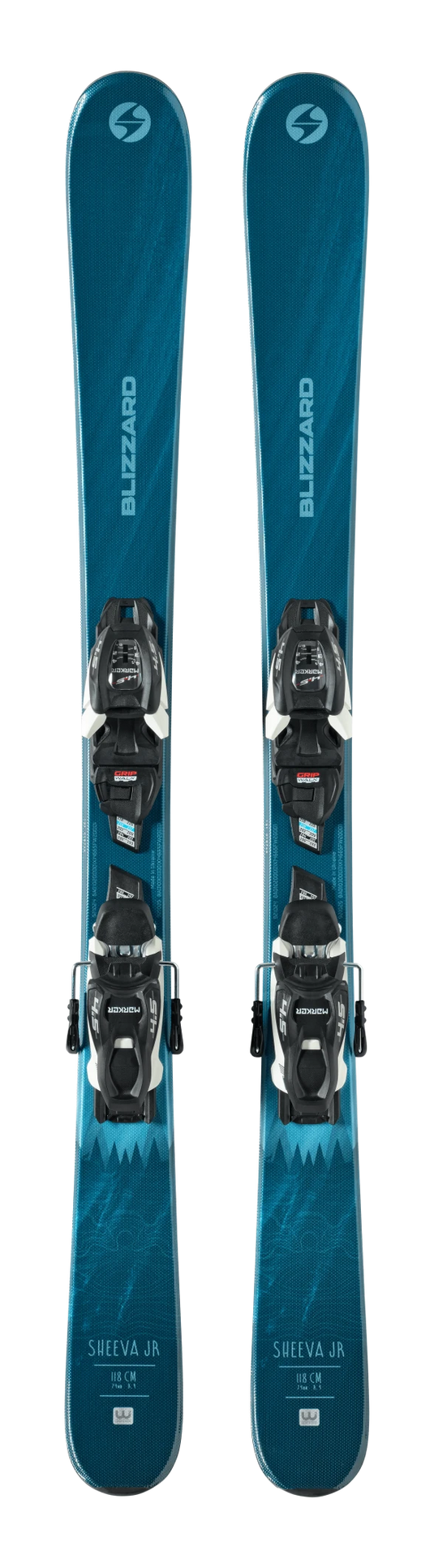 Blizzard Sheeva Twin Jr. Ski W/ Marker FDT 4.5 Binding 2024 - Gear West