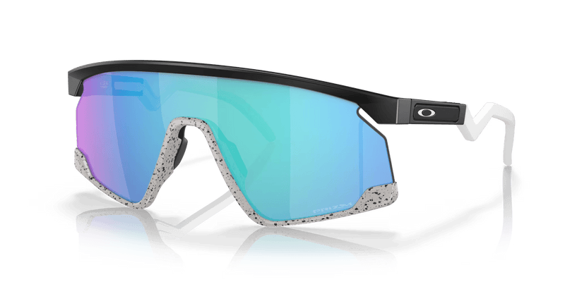 Load image into Gallery viewer, Oakley BXTR Matte Black Sunglasses w/ Prizm Sapphire Lens
