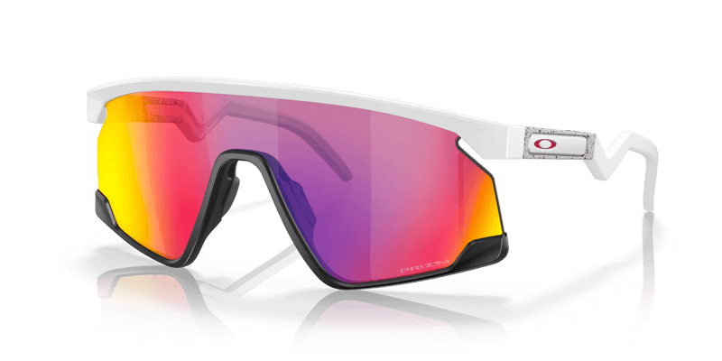 Load image into Gallery viewer, Oakley BXTR Matte White Sunglasses w/ Prizm Road Lens