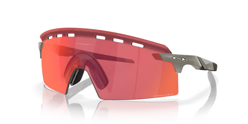 Load image into Gallery viewer, Oakley Encoder Strike Vented Matte Onyx Sunglasses w/ Prizm Trail Torch Lens