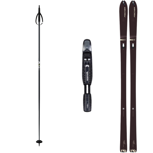 Fischer S-Bound 98 Ski and Pole Bundle